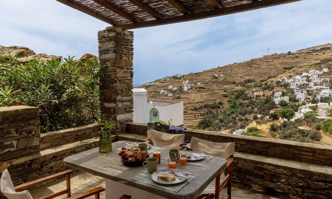Tinos Town House | Cozy By The Stone, Tinos - Family & Pet Friendly Stay