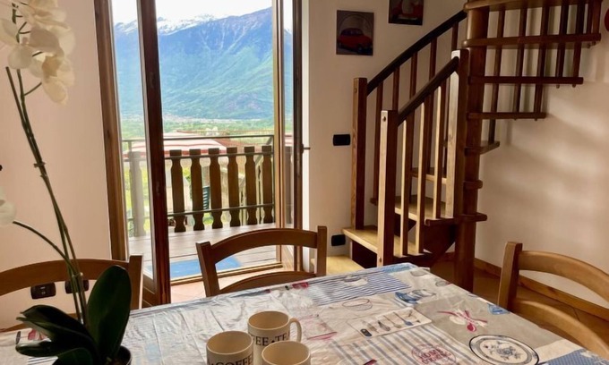 Prati Meriggi Apartment | Inviting Cà del Fritz by Interhome with Spa & Lake Views