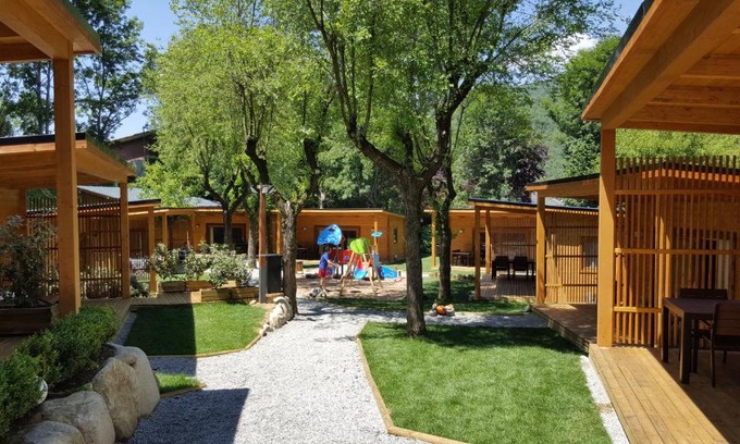 Sant Pau de Seguries Other | Pet-Friendly Càmping Els Roures with Pool & Spa Amenities