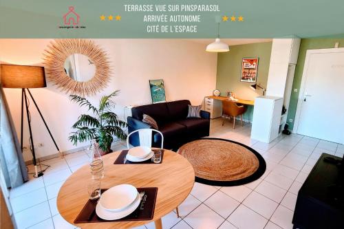 Chateau de l'Hers Apartment | Relax at New T2calme: Tennis, Pool & High Guest Ratings
