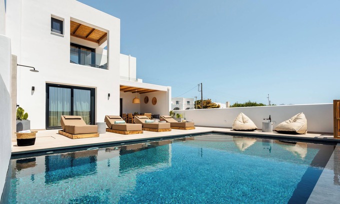 Naxos Villa | Enjoy Ocean Views at C & G Villas with Private Pool