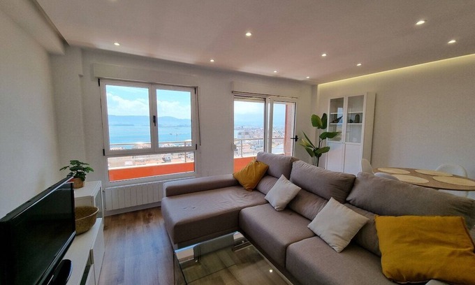 Santander Apartment | Modern Apartment with Breathtaking Sea Views & Spa Access
