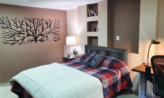 Ciudad Lopez Mateos Apartment | C3-S01 EXECUTIVE SUITE at ITESM CEM Furnished Suite Equipped Kitchen Parking