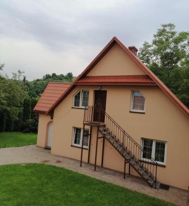 Baligrod Apartment | Year-Round Retreat: Cozy Two-Story Cottage with Hot Tub