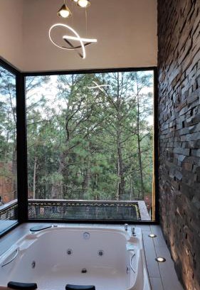 Mazamitla Ski Chalet | Relax at Cabaña 2 Rios with Hot Tub & 4-Star Comfort