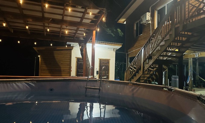 Colon Cabin | ¡cabaña a 1 Minuto de la Playa! ¡ideal Para tus Vacaciones!