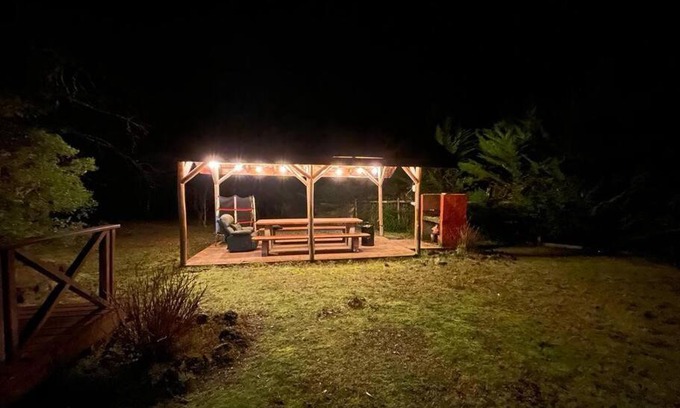 Las Chilcas Apartment | Pet-Friendly Cabaña at Boscoso Lodge - Rated 9.4/10!