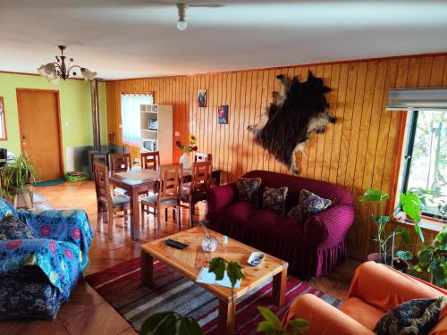 Melipeuco House | Cabaña camino Conguillio Sector Urbano