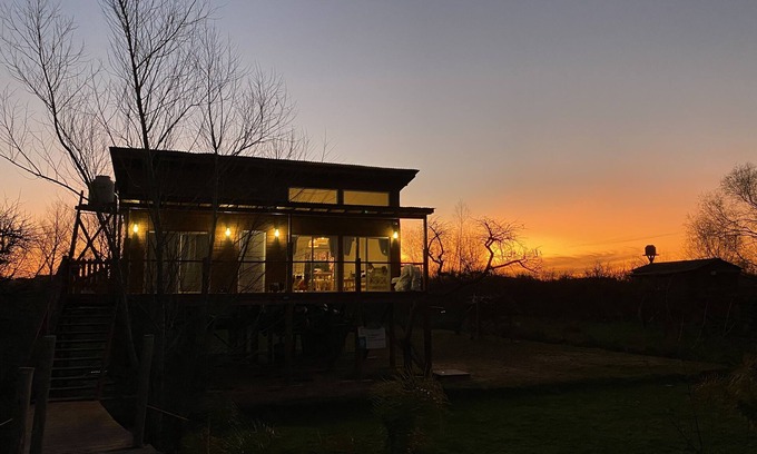 Partido de Tigre Cabin | Idyllic Cabaña with River Views, Private Beach & Dock