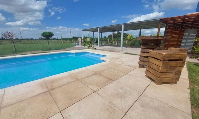 San Juan House | Pet-Friendly Cabaña El Ombú with Pool & Family Amenities