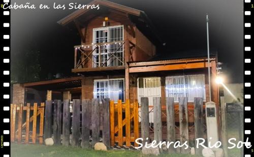 Santa Maria House | Pet-Friendly Cabaña Sierras Rio Sol by the River