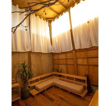 Zona 1 Apartment | Pet-Friendly Cabaña Japonesa El Circulo for Families