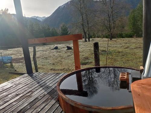 Melipeuco Apartment | Kid-Friendly Retreat at Cabaña Kiñeco with Hot Tub