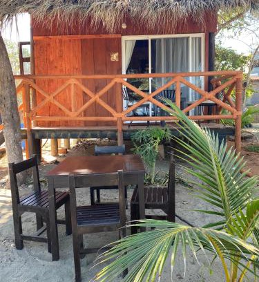 Saladita Apartment | Beachfront Cabaña Maydé with Pool and Ocean Views