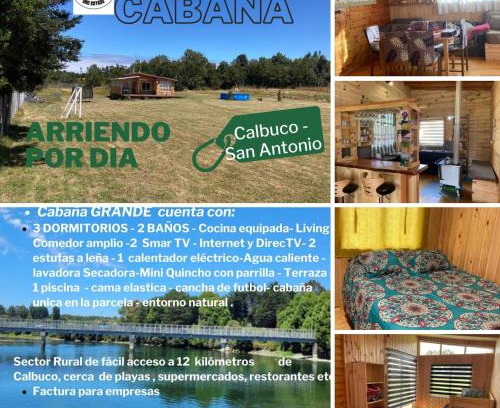 Calbuco House | Welcoming Cabaña Oro Rayado in Calbuco with Pool & Breakfast
