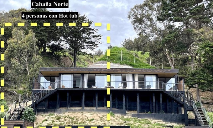 Matanzas House | Pet-Friendly Cabaña Pacífico Matanzas with Ocean View