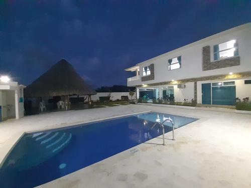 Juan de Acosta House | Guest Rated 10/10: Cabaña Villa Carmen with Ocean View