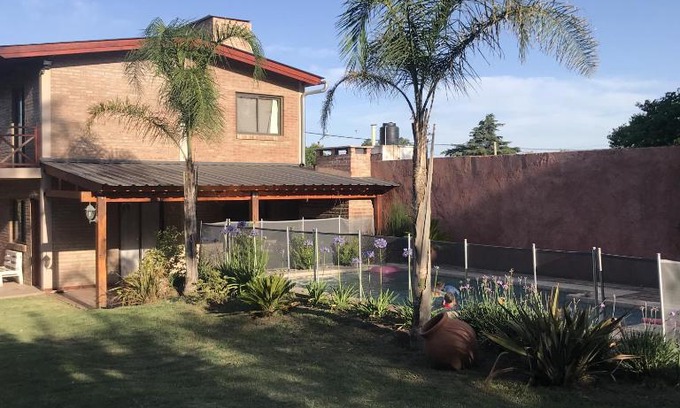 Embalse Apartment | Beachfront Cabañas Brick House with Pool & Spa Amenities