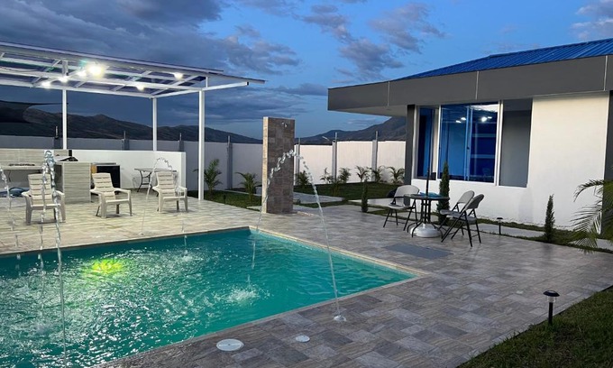Gigante House | Discover Cabañas Compostela Gigante with Pool & Family Fun