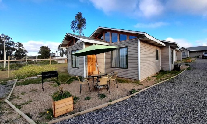 Algarrobo House | Pet-Friendly Cabañas Costa las Dichas with Pool & High Rating