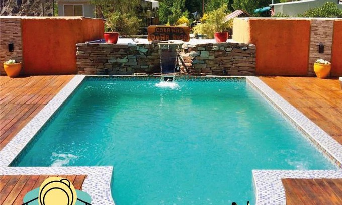 Cacheuta House | Budget-Friendly Cabañas Doña Rosa with Pool & Kitchen