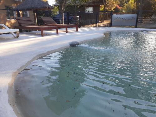 Los Reartes Cabin | Pet-Friendly Cabañas Ecos del Valle with Ocean Views