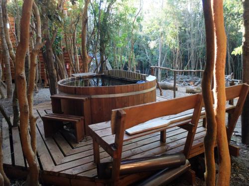 Ensenada Ski Chalet | Enchanting Cabañas Ensenada Bosque Nativo with Hot Tub