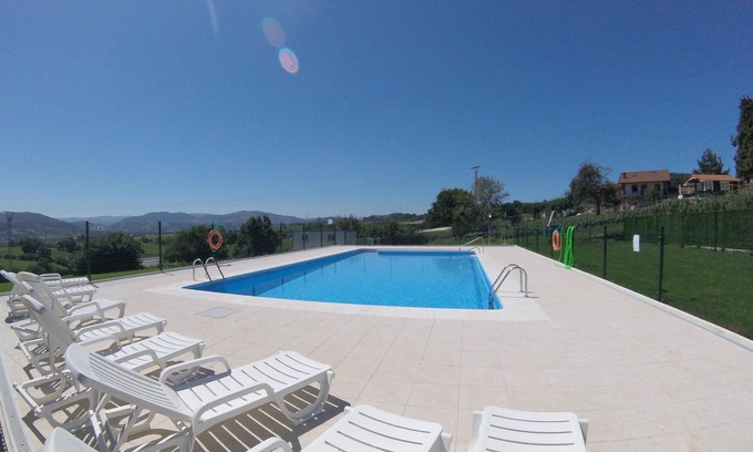 Cabarceno House | Idyllic Cabañas la Senda de los Elefantes with Pool & Spa