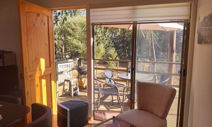 Valparaiso Cabin | Relaxing Cabañas Laguna Verde with Oceanfront Spa Access