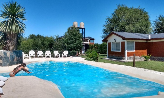 Los Reartes Cabin | Pet-Friendly Cabañas Matices del Lago with Ocean Views