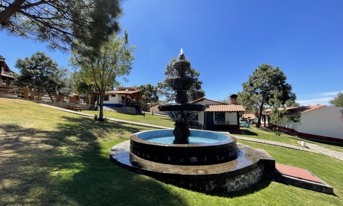 Mazamitla Ski Chalet | Inviting Cabañas Mazzatl with Hot Tub & Pool Access