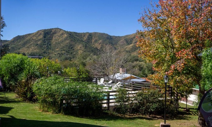 Villa General Belgrano Cabin | Pet-Friendly Cabañas Noscohue with Pool & High Ratings