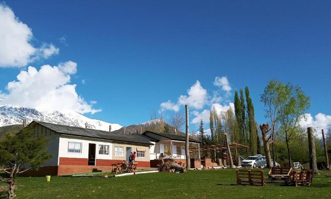 Salto Cabin | Pet-Friendly Cabañas Nubes del Plata with Hot Tub Access