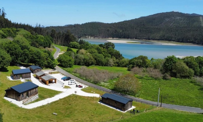 Manon Cabin | Relax at CABAÑAS O RECUNCHO DO SOR with Oceanfront Views
