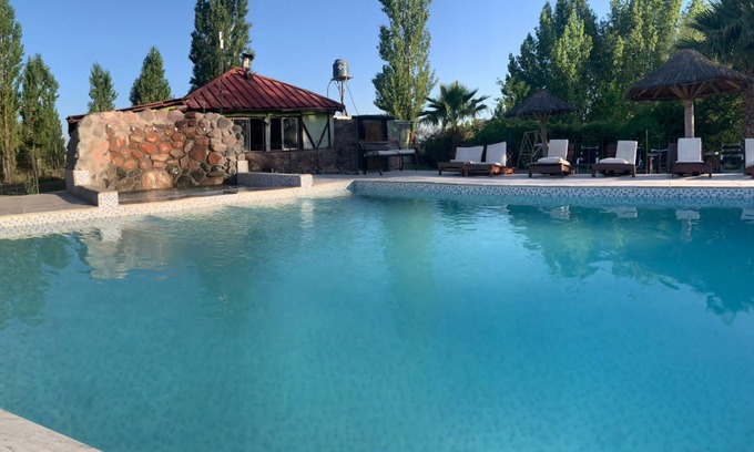 Las Compuertas Cabin | Relaxing Retreat at Cabañas Solitudine with Pool & Spa