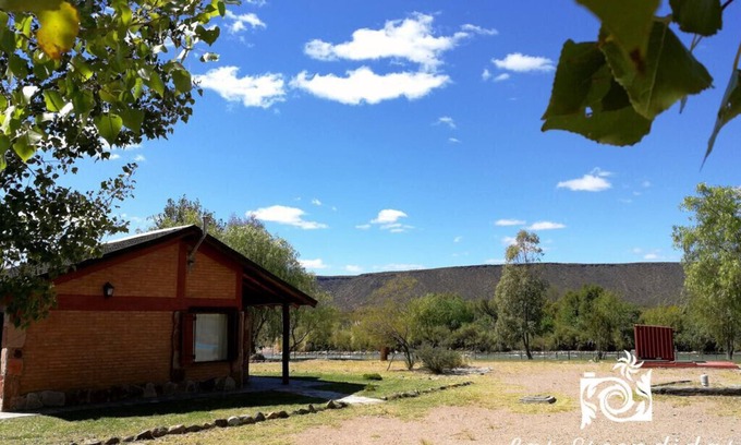 Rincon del Atuel Cabin | Cozy Cabañas for 5 with Indoor Heated Pool & Ocean Views