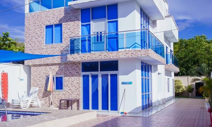 Covenas Cabin | Pet-Friendly Cabañas Villa Antonella with Pool & Spa