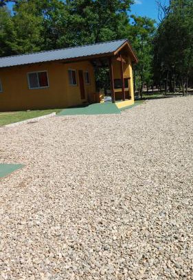 Los Reartes Cabin | Inviting Cabañas Villa Bonita: Pool & Family-Friendly Escape