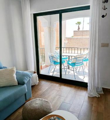 Los Alcazares Apartment | Oceanfront Bliss at CABALLITO DE MAR - Rated 9.9/10!