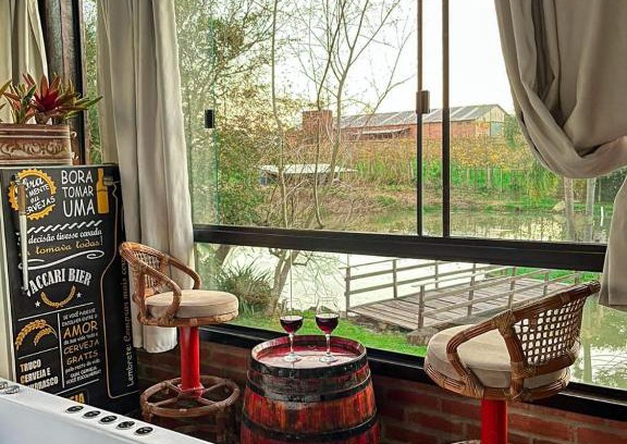 Sao Valentim do Sul House | Discover Cabana Aconchego do Recanto: Pet-Friendly Retreat