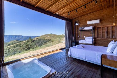 Anitapolis House | Cabana com vista panorâmica e jacuzzi VST022