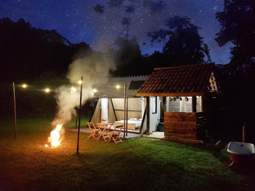Juquitiba Ski Chalet | Discover Cabana Raízes da Mata - 10/10 Oceanfront Retreat