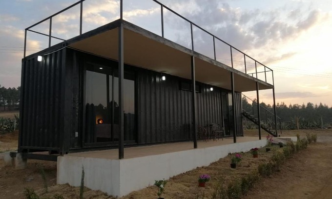 Zacatlan Other | Pet-Friendly Cabañas Container Las Nilas with Breakfast