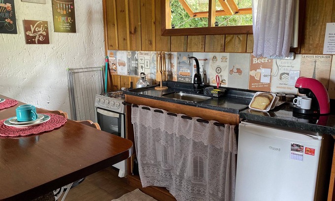 Rancho Queimado Cabin | Top-Rated Cabanas Recanto do Rancho with Ocean View & Spa
