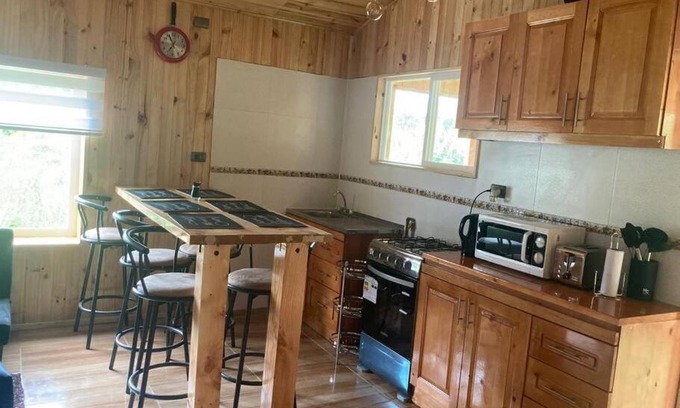 Puerto Aysen Apartment | Family-Friendly Cabañas Rio Pangal in Beautiful Aysen