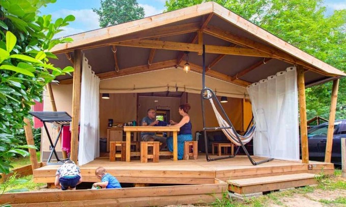 Saumur Cabin | Cabane 4 étoiles - Piscine - ccbbgda