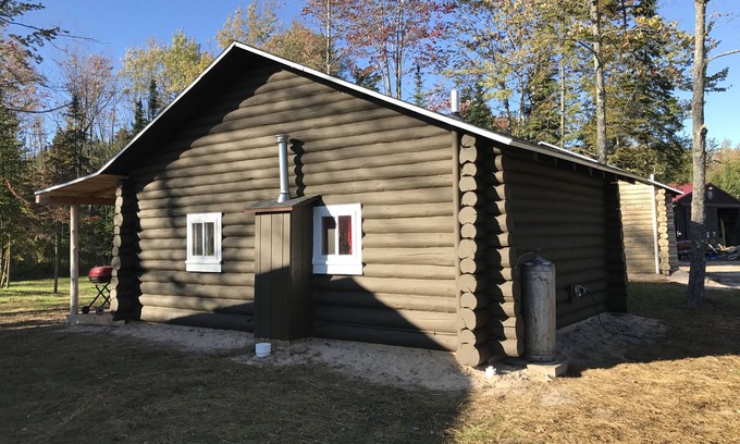 Moran Cabin | Cozy Cabin #1 with Lake View near Brevort Lake