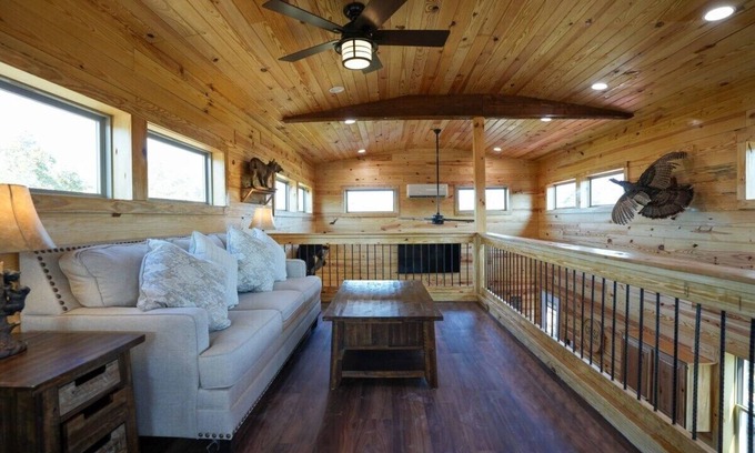 Bridgeport Cabin | Inviting Cabin Retreat with Sauna, Hot Tub & Games