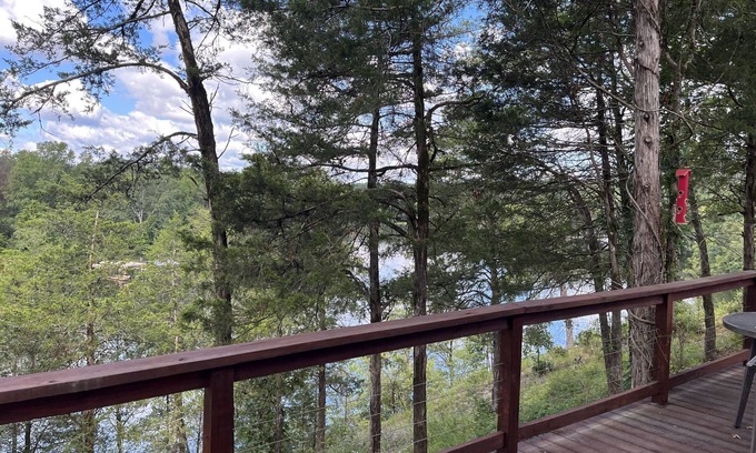 Mid America Cabin | Serene Cabin #12: Tranquil Getaway with Lake View