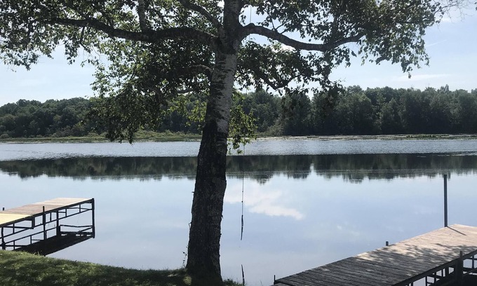 Ojibwa Cabin | Waterfront Retreat: Two-Bedroom Cabin with Guest-Rated 9.8
